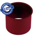 MERIDA STELLA RED LINE round countertop ring for a waste bin, red